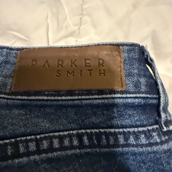 PARKER SMITH Dark Blue Straight Leg Jeans - Picture 5 of 5